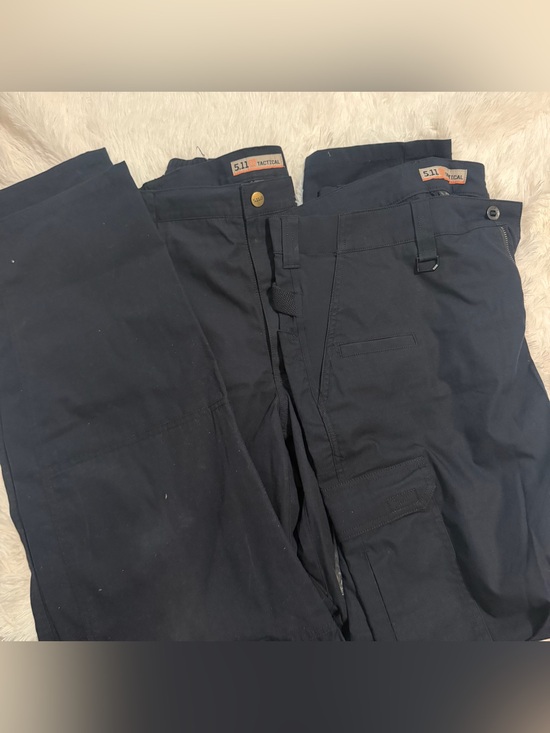 5.11 Tactical Other - 5.11 Tactical Men’s Black Cargo Pants - Dual Pair
